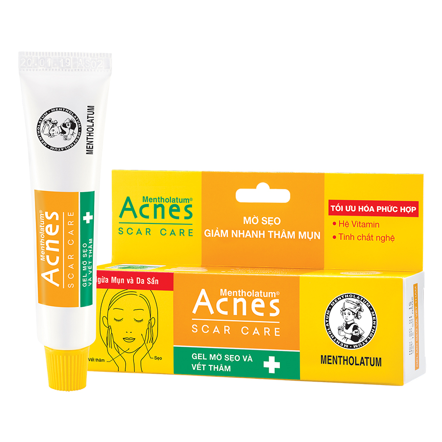 Kem mờ sẹo và thâm dạng gel Acnes Scar Care 12g