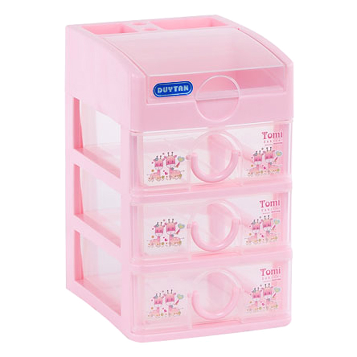Tủ Tomi Nhỏ Duy Tân 4 Ngăn - 15.5 x 19 x 25cm