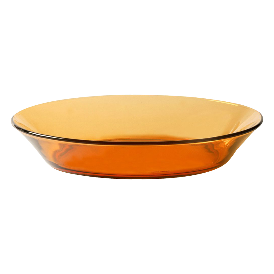 Bộ 6 Đĩa Súp Thủy Tinh Amber DURALEX 3007DF06C1111-6 (19.5cm) - Hổ Phách