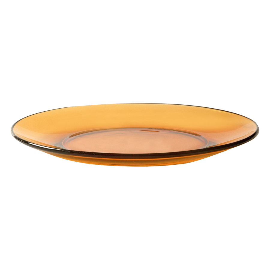 Bộ 6 Đĩa Thủy Tinh Amber DURALEX 3008DF06C1111-6 (19cm) - Hổ Phách