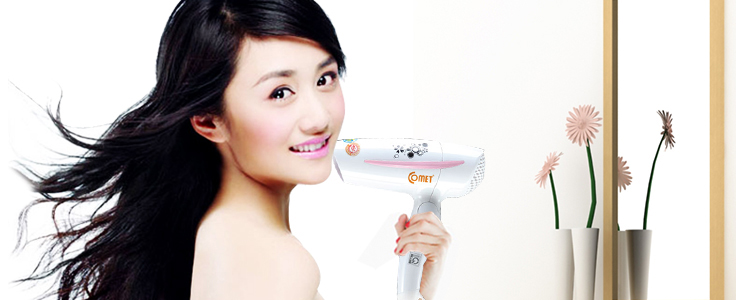Máy Sấy Tóc Comet CM6616 – Trắng Họa Tiết