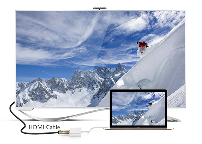 Dây Cáp Chuyển Đổi USB-C Sang LAN + HDMI Ugreen (30440) - Hàng Chính Hãng