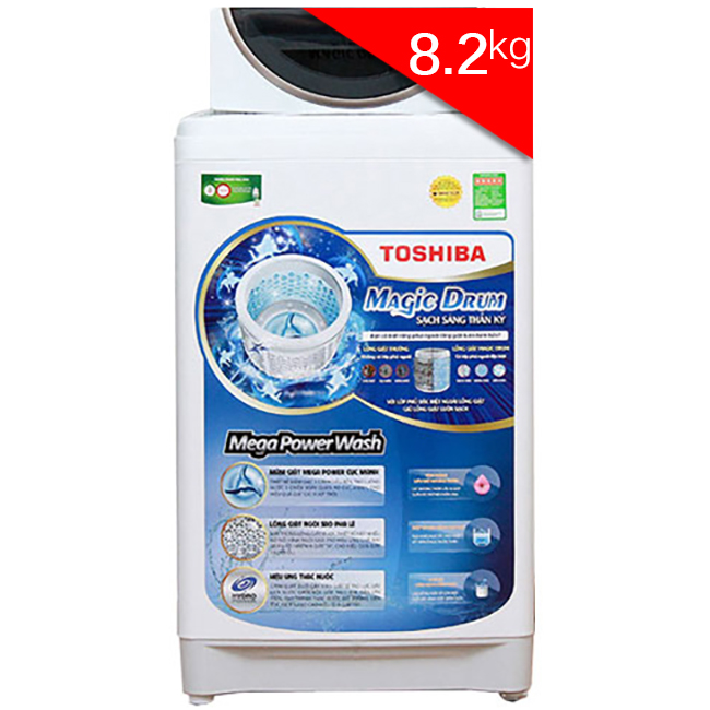 Máy Giặt Cửa Trên Toshiba AW-MF920LV (8.2 Kg) - Hàng Chính Hãng