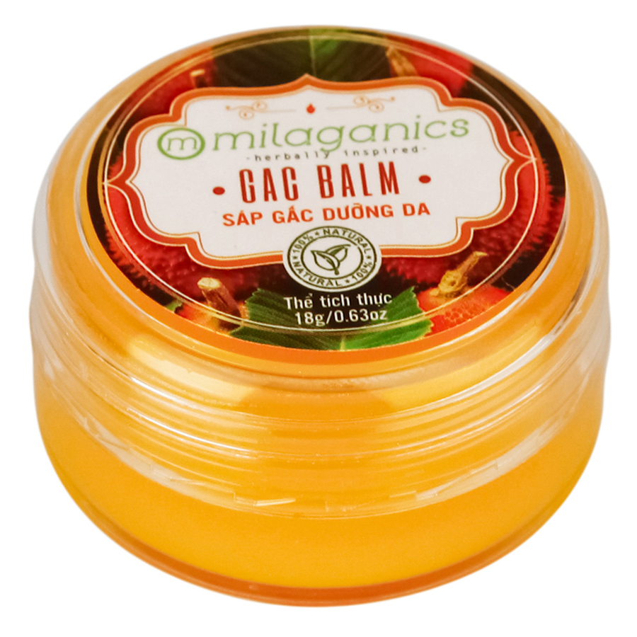 Sáp Dưỡng Da Milaganics Gấc (18g)