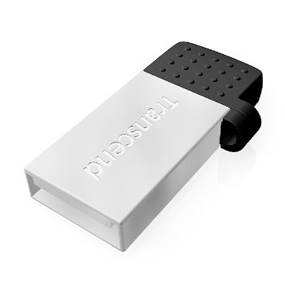 USB OTG  Transcend JF380 Silver 32GB - USB 2.0 - Hàng Chính Hãng