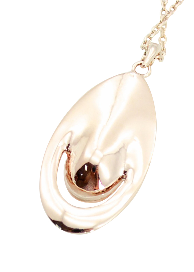 Dây Chuyền Hình Giọt Nước Đính Pha Lê Swarovski Showme SM00360650 – Vàng Ánh Kim