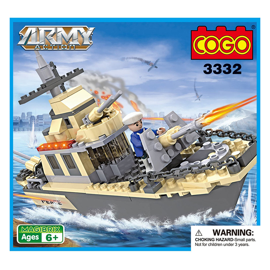 Mô Hình Cogo - Tàu Thủy 3332