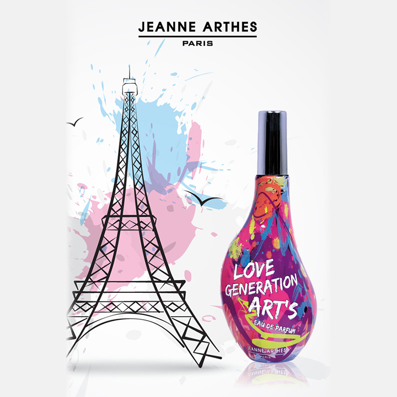 Nước Hoa Nữ Jeanne Arthes Love Generation Art's Eau De Parfum 60ml - PFA01397