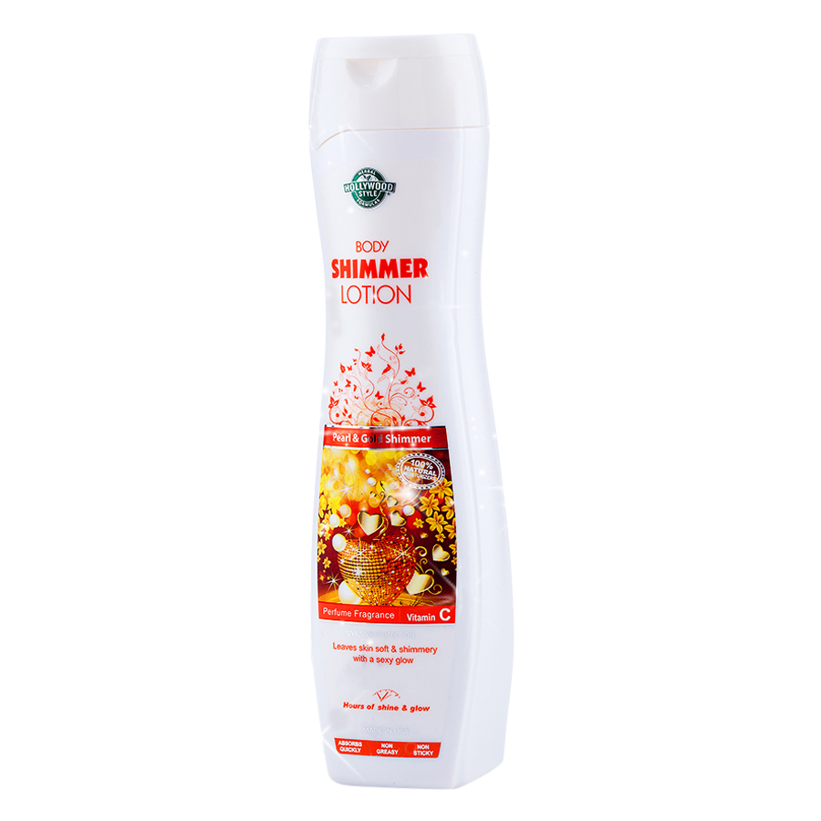 Lotion Dưỡng Da Toàn Thân Chiết Xuất Ngọc Trai Hollywood Style Body Shimmer Lotion
