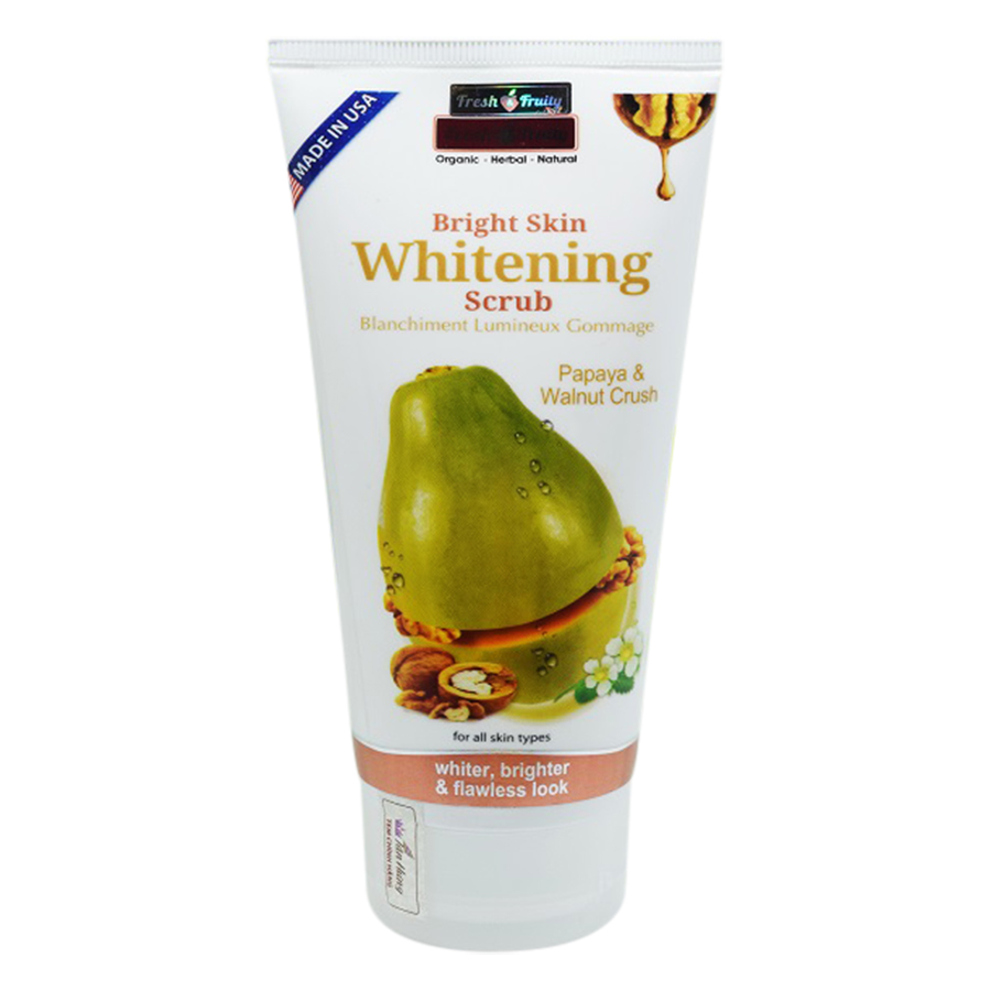 Tẩy Da Chết Dạng Cát Làm Trắng Da Fresh&amp;Fruity Bright Skin Whitening Scrub (150ml)