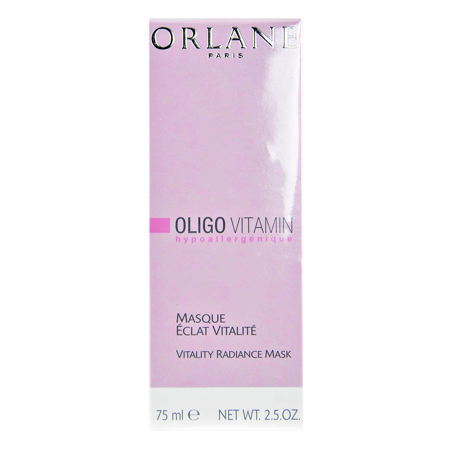 Mặt nạ dưỡng da tẩy tế bào chế dành cho da mỏng và nhạy cảm Orlane Oligo Vitamin Vitality Radiance Mask 75ml