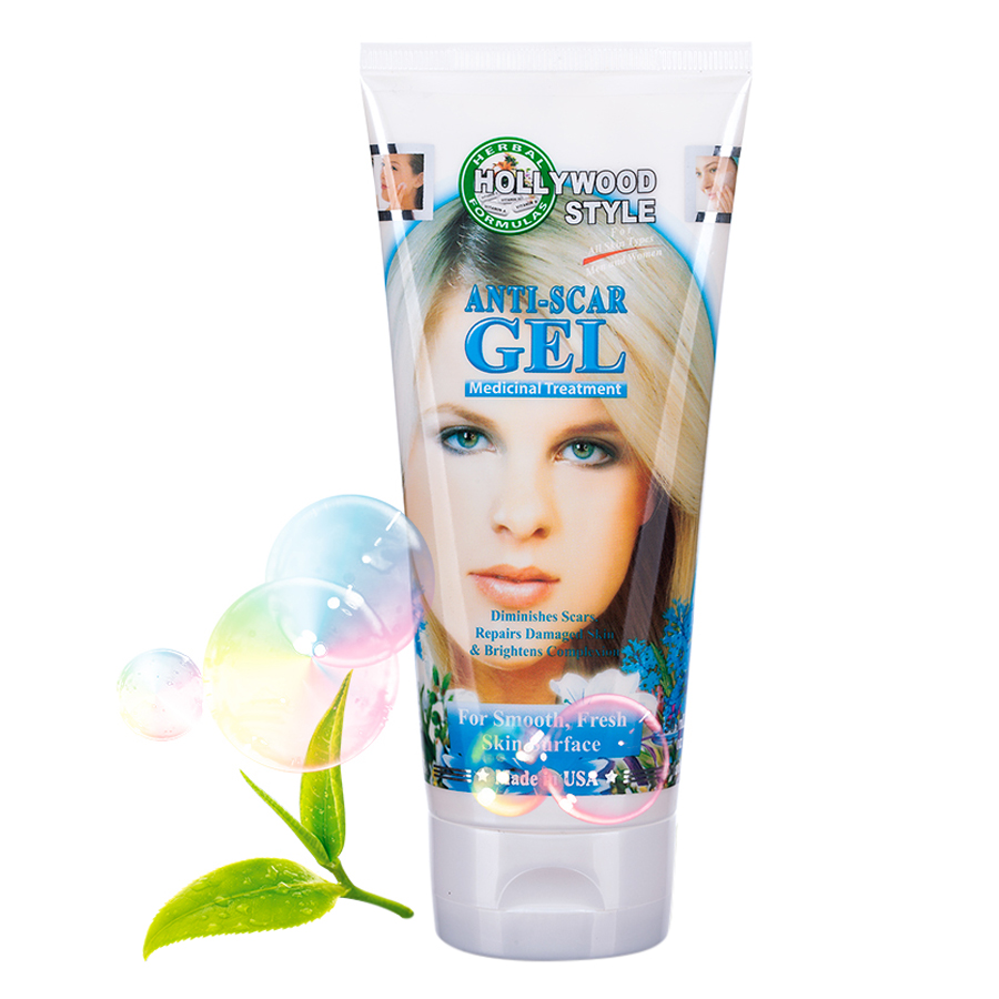 Gel Hỗ Trợ Trị Sẹo Và Mụn Bọc Anti - Scar Gel Hollywood Style (150ml)