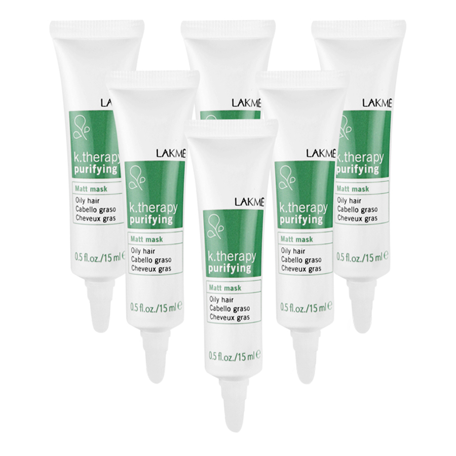 Mặt Nạ Lakmé K.Therapy Trị Dầu Trước Khi Gội (15ml x 6 Ống)