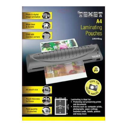 Màn Ép Nhựa Texet 150 Micron – Túi 25 Tờ