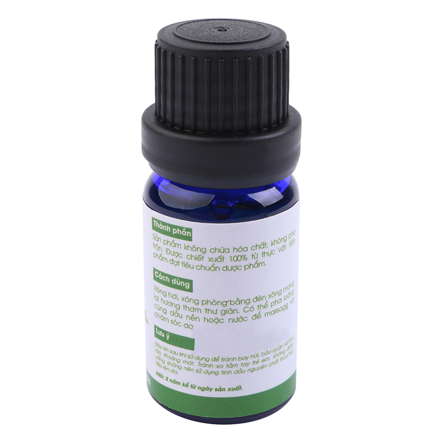 Combo Tinh Dầu Sả Chanh Lorganic + Tràm Gió Lorganic (10ml / Chai)