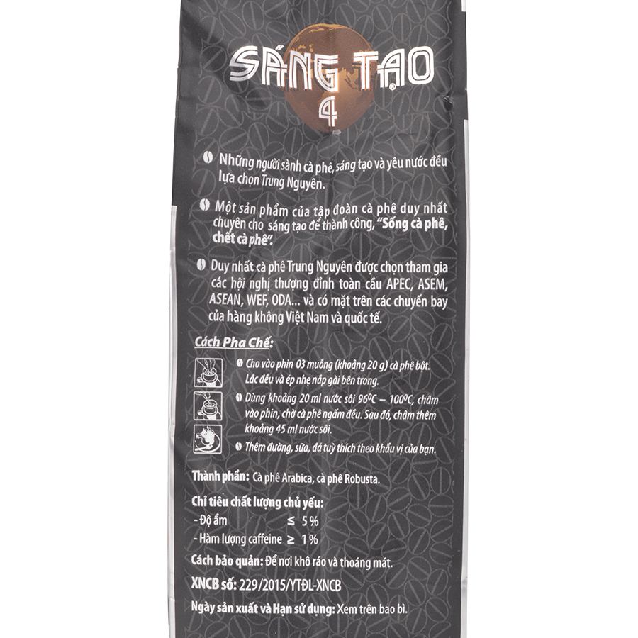 Cà Phê Sáng Tạo 4 Trung Nguyên (340g)