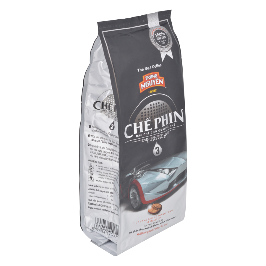 Cà Phê Chế Phin 3 Trung Nguyên (500g) - (Giao Ngẫu Nhiên)