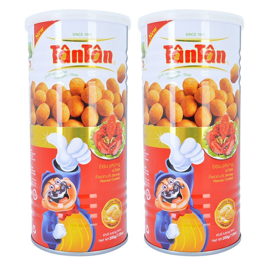 Combo 2 Đậu Phộng Vị Tôm Tân Tân