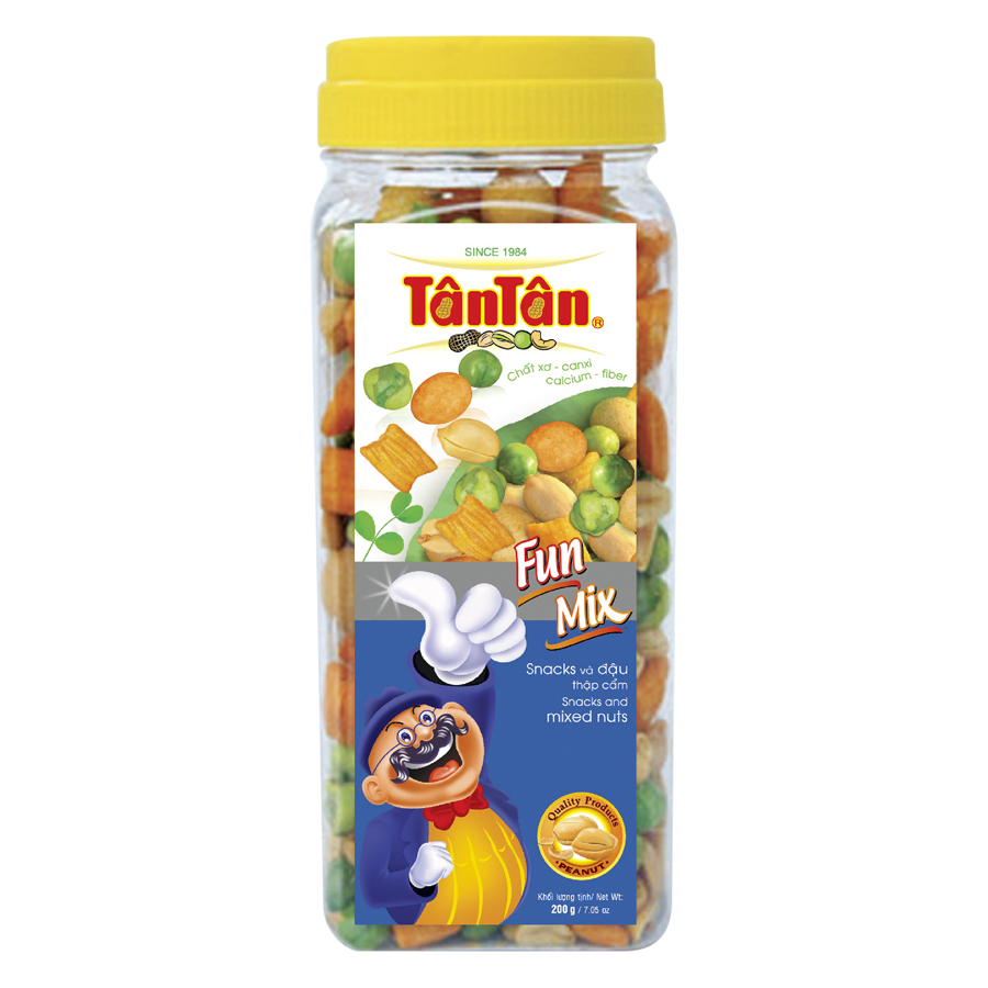 Combo 4 Snack Và Đậu Thập Cẩm Tân Tân