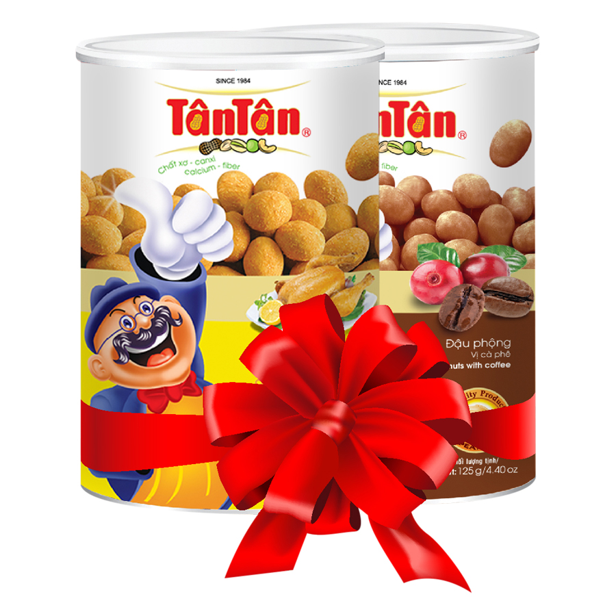 Combo 4 Snack Và Đậu Thập Cẩm Tân Tân (200g /Hủ)