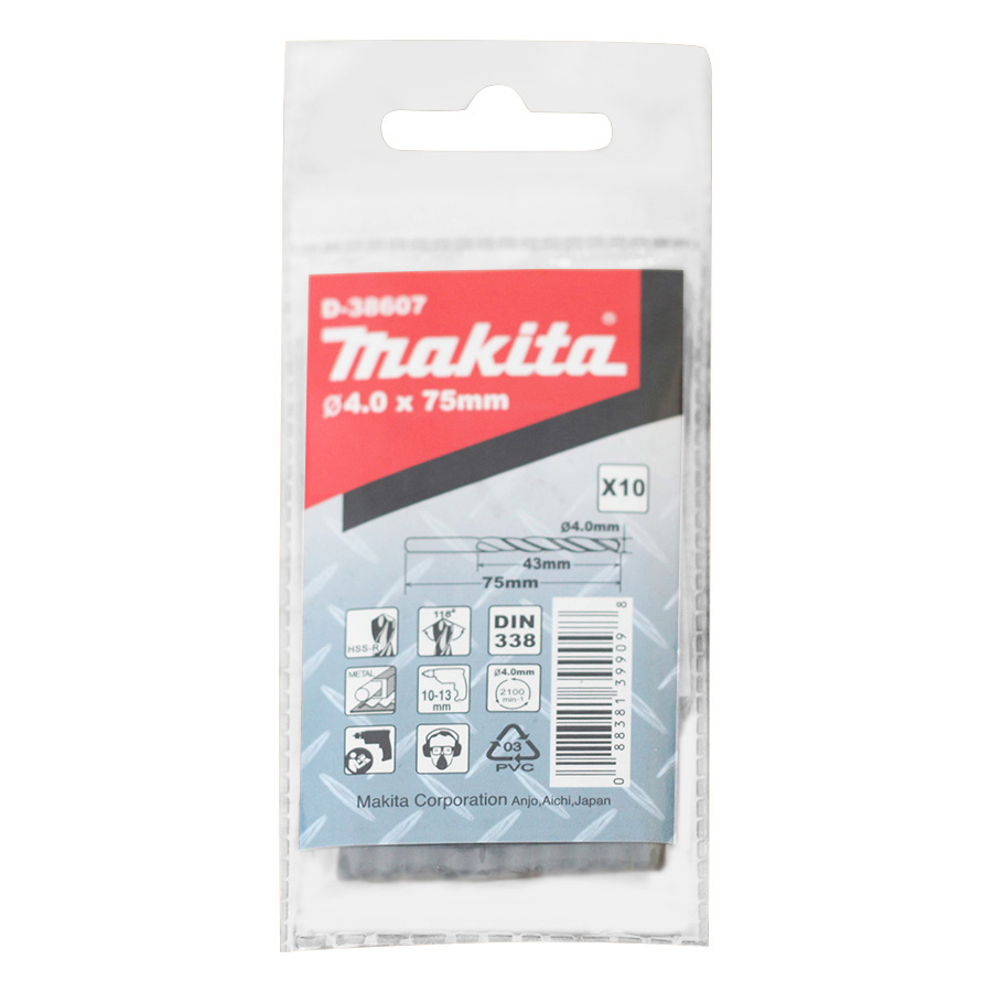 Bộ 3 Mũi Khoan Bê Tông Chuôi Kẹp Makita D-05309