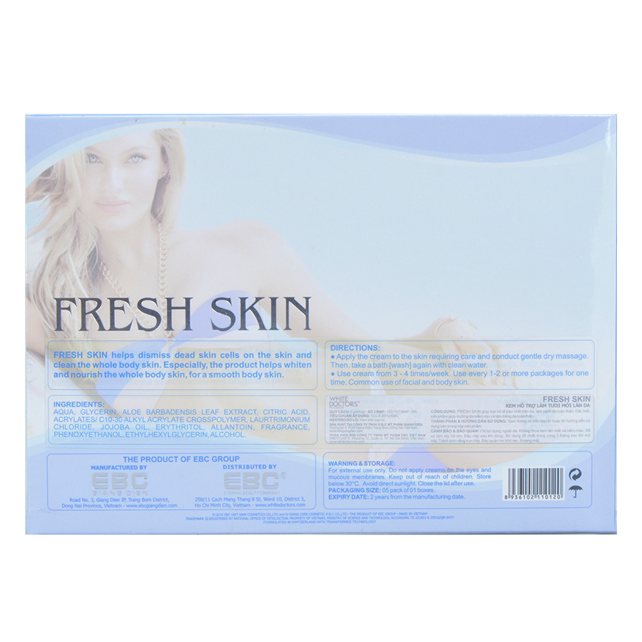Tẩy Tế Bào Chết White Doctors Body Fresh Skin