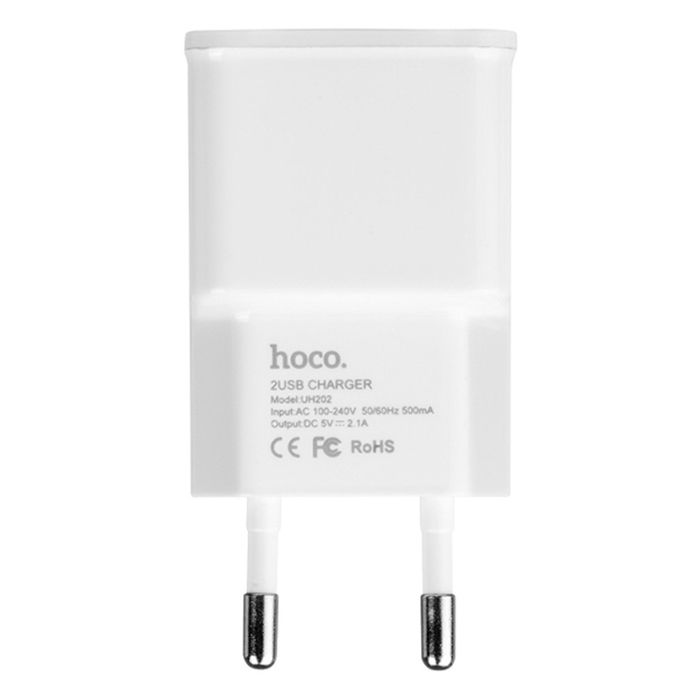 Sạc Hoco 2 Cổng USB UH202 - Hàng Chính Hãng