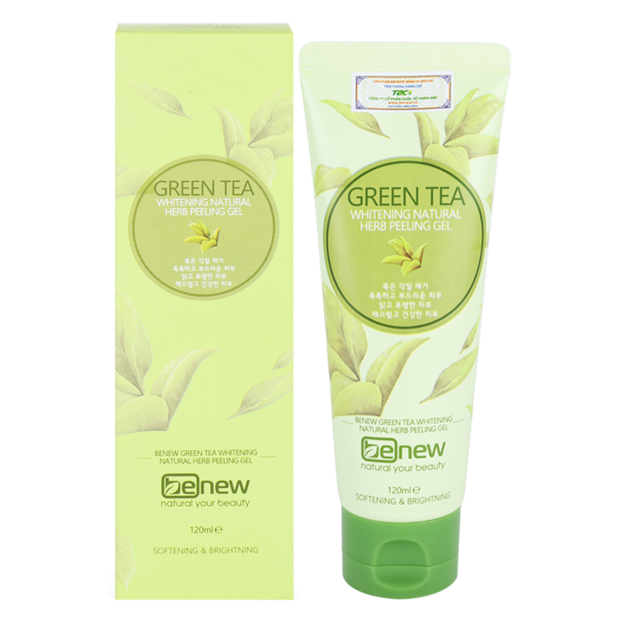 Tẩy Tế Bào Chết Trà Xanh Hàn Quốc Benew Green Tea Peeling Gel (120ml)