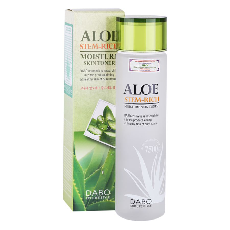 Nước Hoa Hồng Dưỡng Ẩm Dabo Aloe Stem Rick Skin (150ml)