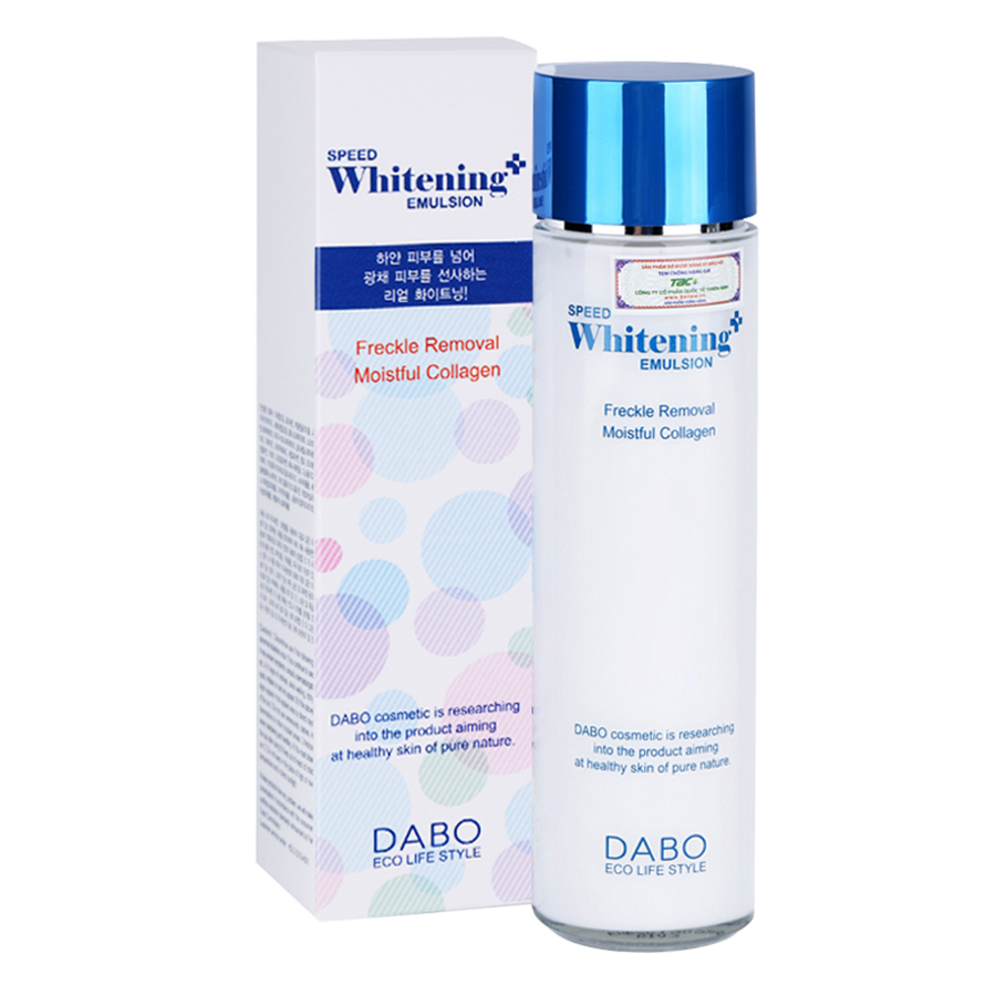 Nhũ Sữa Dưỡng Thể Dabo Speed Whitening Emulsion (150ml)