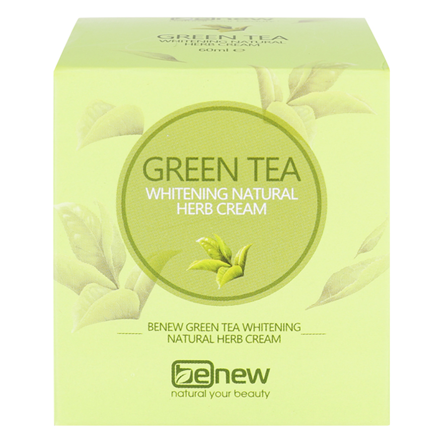 Kem Dưỡng Trà Xanh Cao Cấp Benew Gree Tea Cream (60ml)