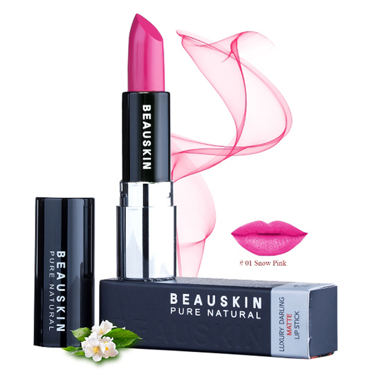 Son Môi Beauskin Luxury Darling Matte (3.5g) - #01 Hồng Cánh Sen