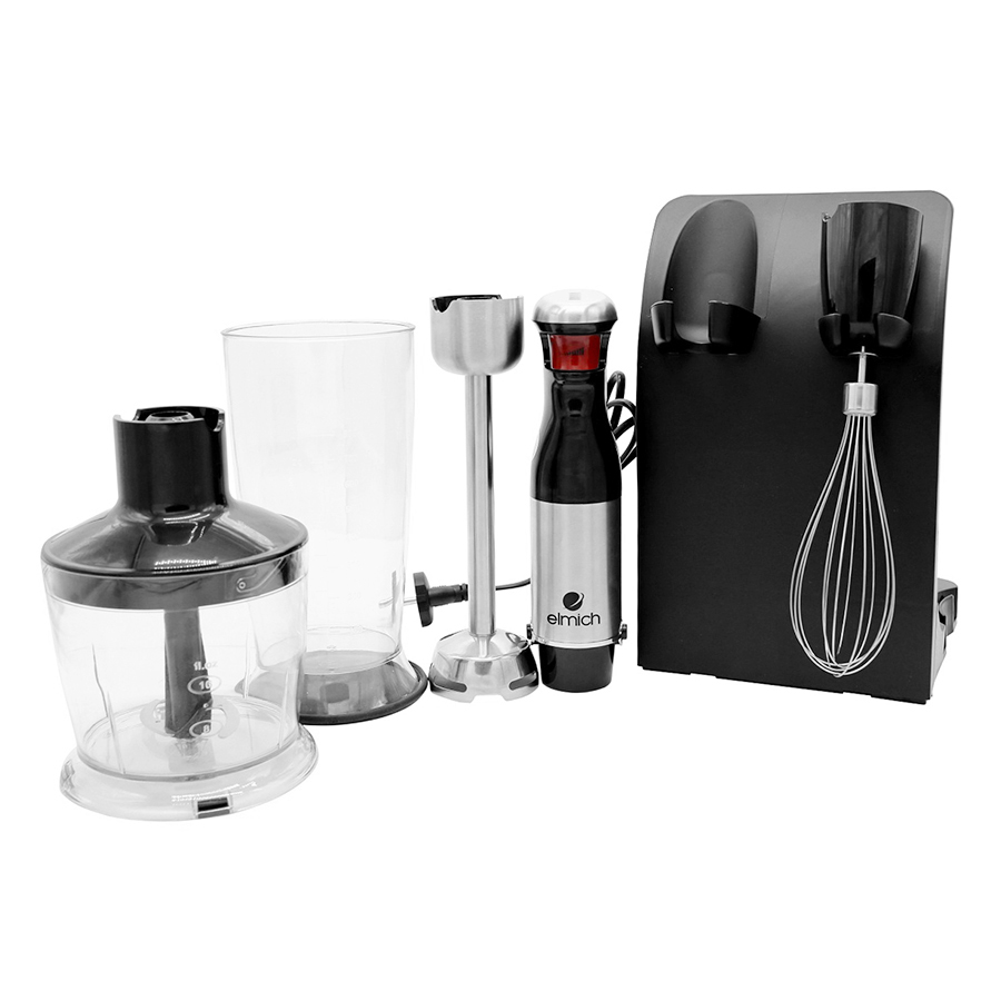 Máy xay sinh tố cầm tay Elmich BLE-1861 Công suất 800W - Hàng Chính Hãng