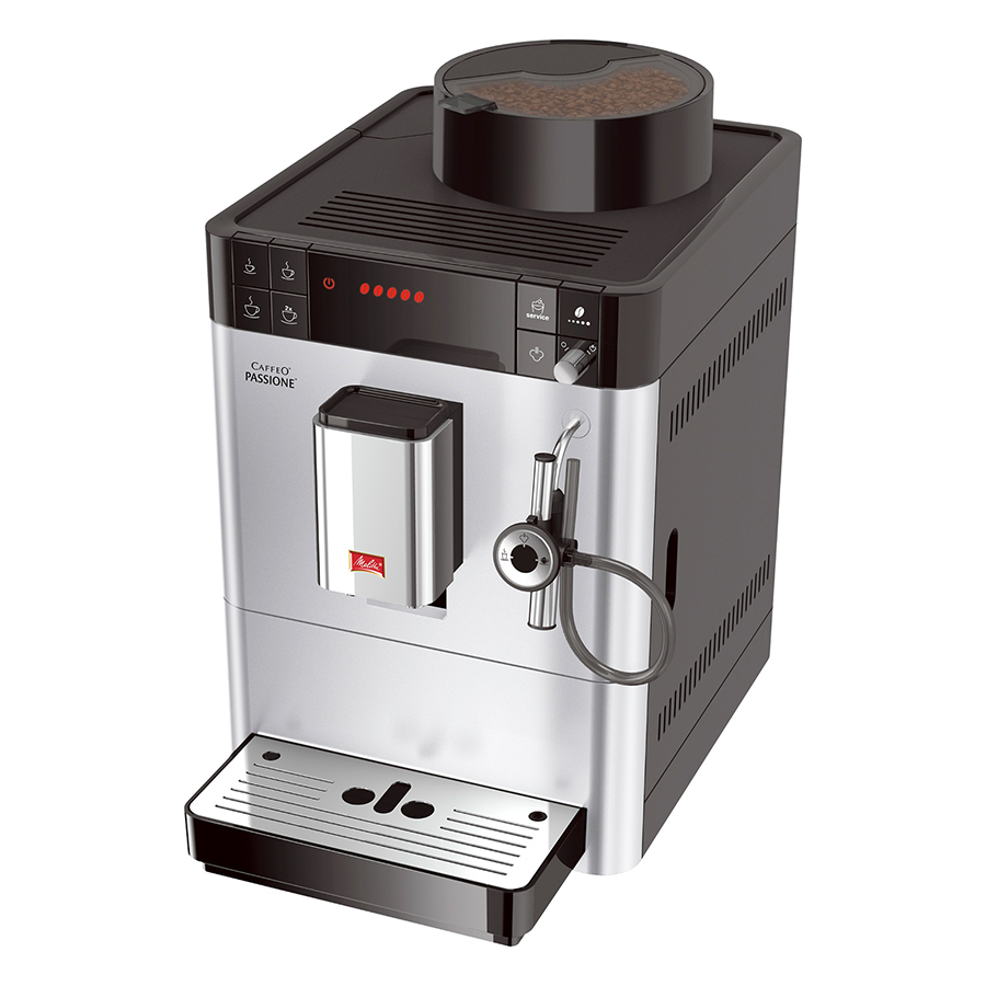 Máy Pha Cà Phê Melitta Đức -  Caffeo Passione Bạc - Hàng nhập khẩu