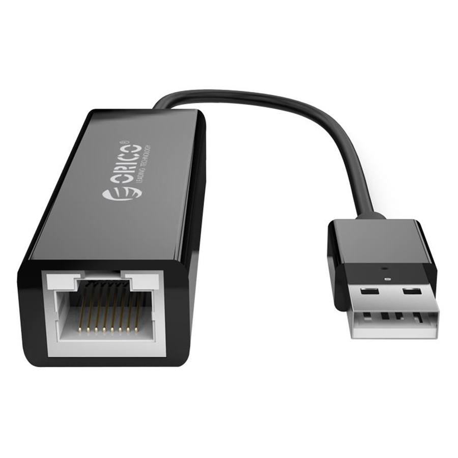 Bộ Chuyển USB 2.0 Sang Cổng LAN Orico UTJ-U2 - Hàng Chính Hãng