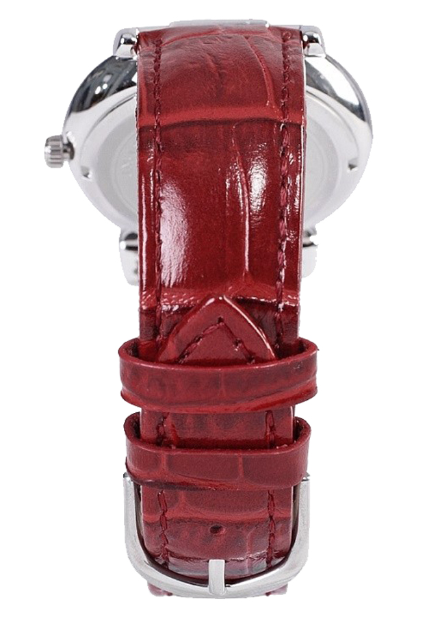 Đồng Hồ Nữ Dây Da Royal Crown 6116STP - Đỏ