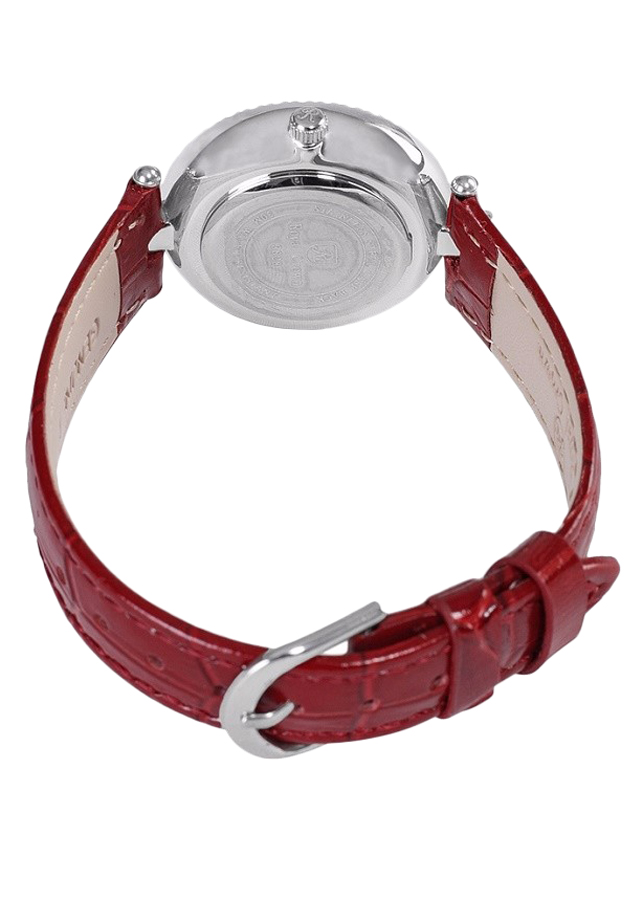 Đồng Hồ Nữ Dây Da Royal Crown 3628ST - Đỏ