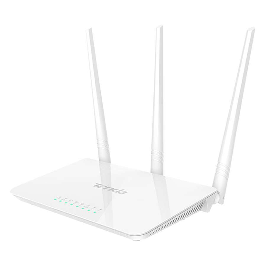 Thiết Bị Phát Sóng Wifi Chuẩn N Tenda F3 (300Mbps) - Trắng - Hàng Chính Hãng