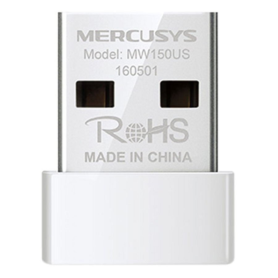 Bộ Chuyển Đổi Wifi Mercusys MW150US USB Wifi Nano N150 - Hàng Chính Hãng