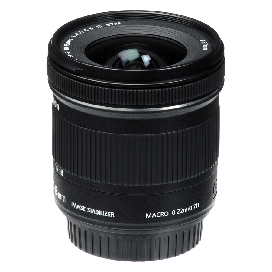 Lens Canon 10-18mm F4.5-5.6 IS STM - Hàng Nhập Khẩu