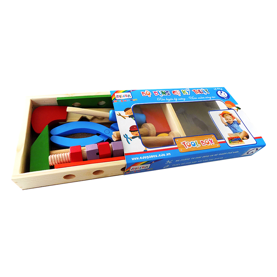 Đồ chơi bộ dụng cụ kỹ thuật Edugames - GA684