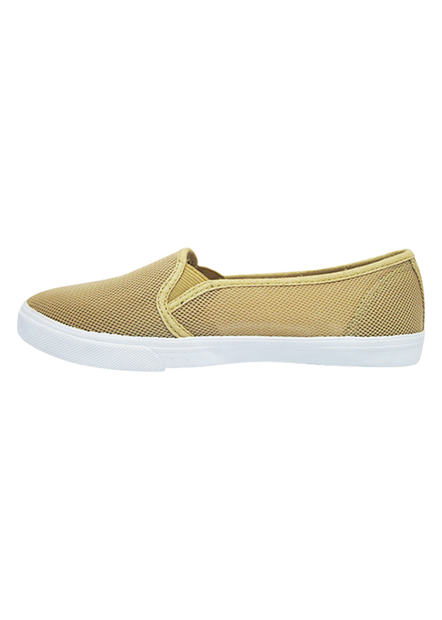 Giày Slip On Nữ D&amp;A L1707 - Be (Size