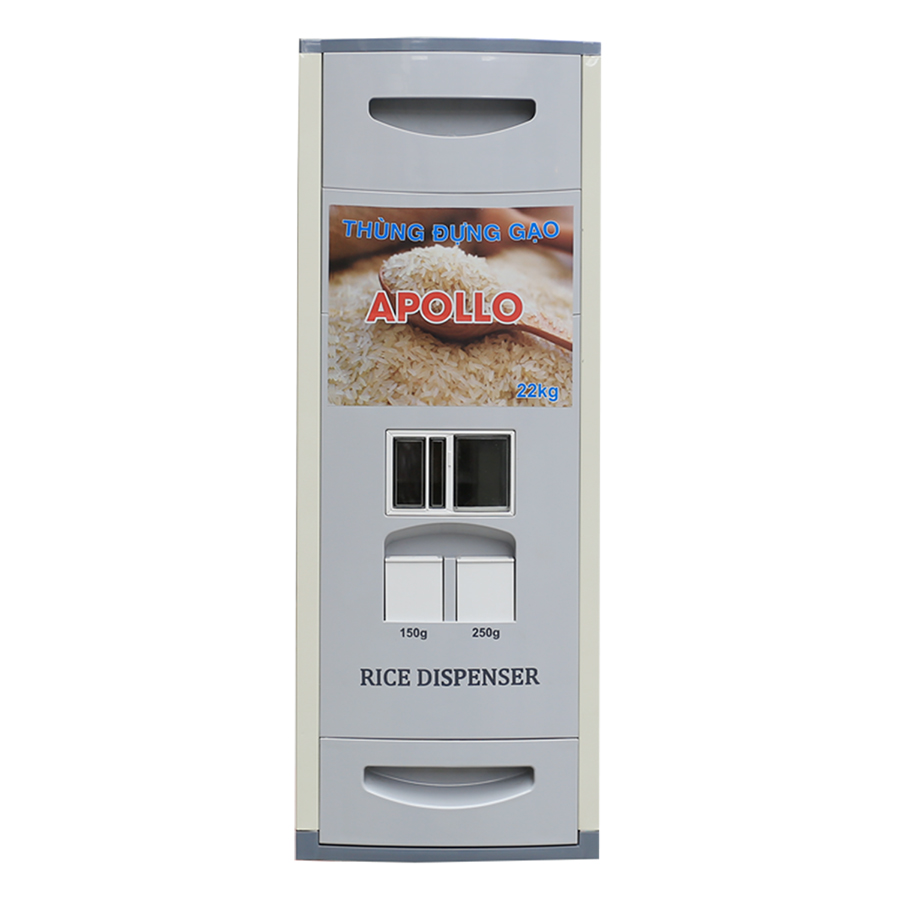 THÙNG ĐỰNG GẠO APOLLO 22KG