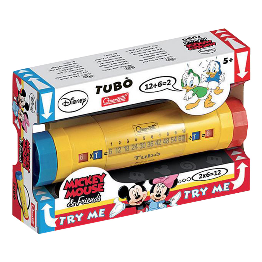 Đồ Chơi Ống Kính Tubo Mickey Mouse Quercetti 2565 (Từ 5 Tuổi)