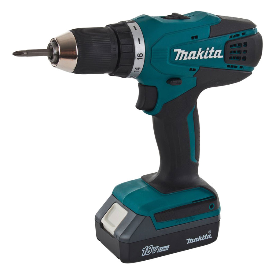 Máy Khoan Và Vặn Vít Dùng Pin Makita DF457DWE