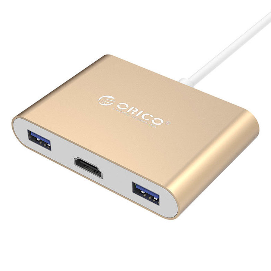 Bộ Chuyển Đổi USB Type-C Sang Type-C, USB3.0, HDMI Orico RCH-3A - Hàng Chính Hãng