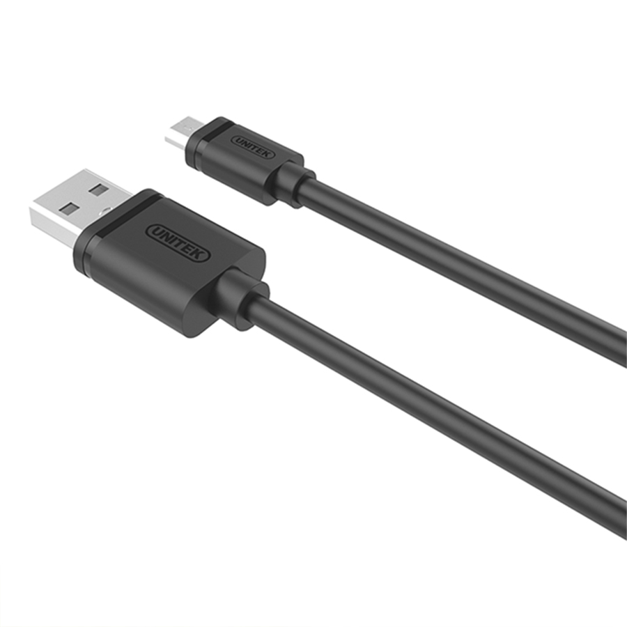 Dây Sạc Điện Thoại USB 2.0 Sang Micro USB Unitek Y454 (0.5m) - Hàng Chính Hãng