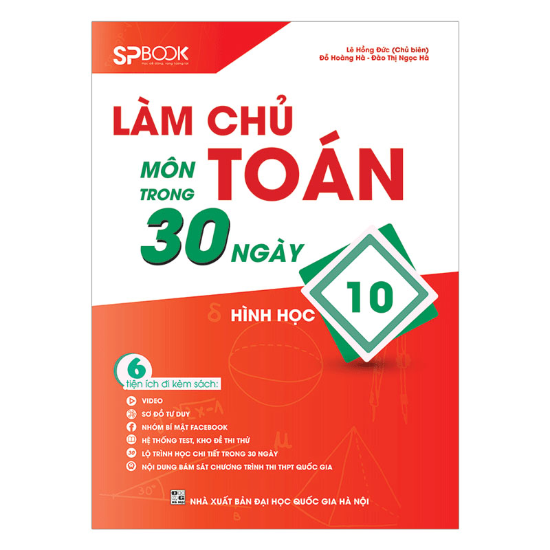 Combo Làm Chủ Môn Toán Trong 30 Ngày Lớp 10