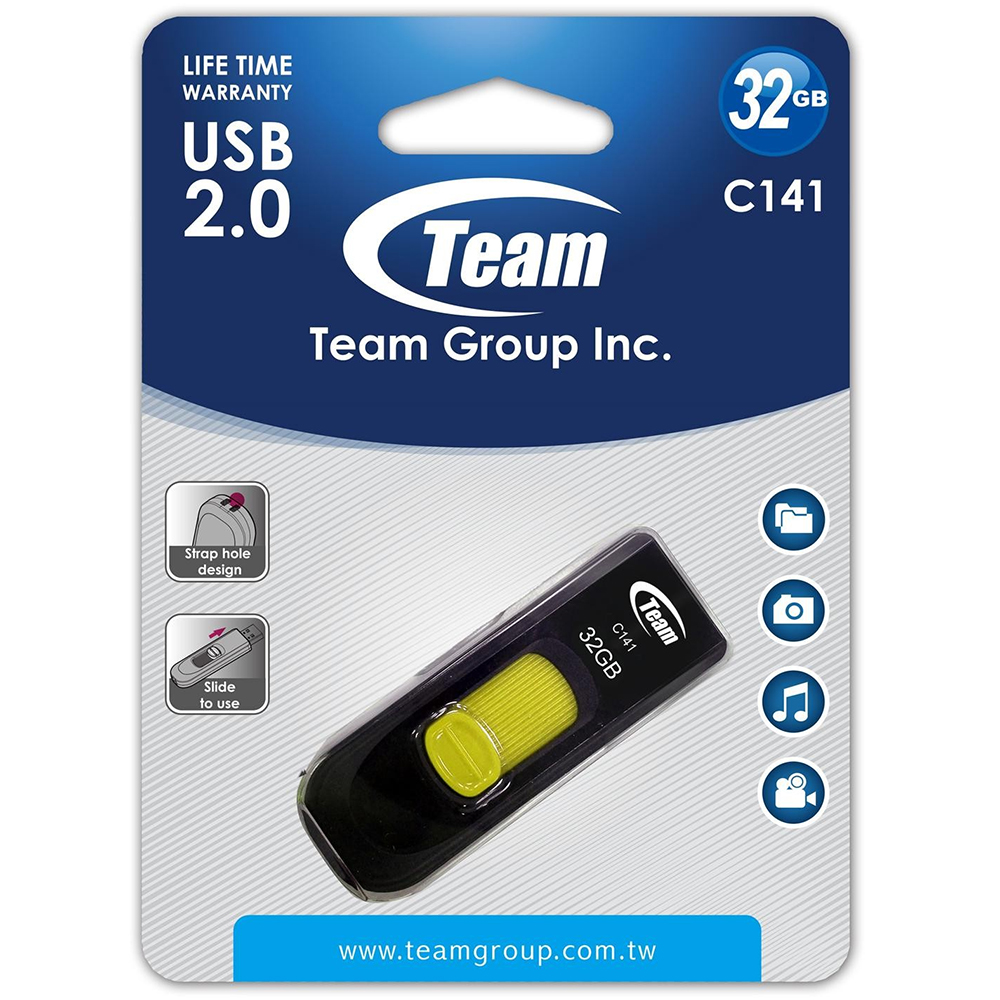 USB Team 2.0 C141 32GB - Hàng Chính Hãng