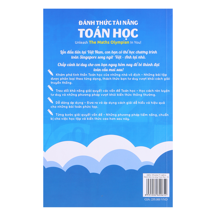 Đánh Thức Tài Năng Toán Học - Tập 1 (7-8 Tuổi)